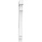Ekena Millwork Standard Imperial Architectural Grade PVC Bracket With Block Ends, 3"W x 24"D x 32"H BKTP03X24X32IMP05 - alternate 3